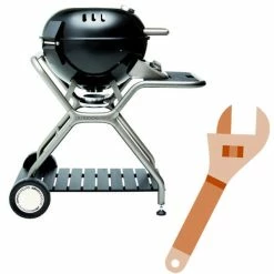 Grosses soldes ✨ OUTDOORCHEF Ascona 570 G Grey Monté - Gril à Gaz 🛒