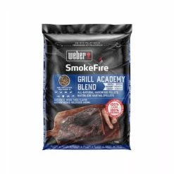 Remise 🤩 Weber Granulés De Bois Grill Academy - 9 Kg - Divers Grils ⋅ Camping 😍