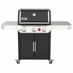 Budget 😍 Weber Genesis E-325s Noir Porcelaine / Monté - Gril à Gaz 🔔