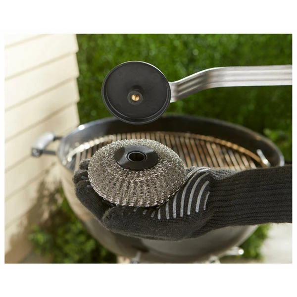 Grosses soldes 🎁 Weber Brosse à Barbecue Avec éponge Métallique 45 Cm - Divers Grils ⋅ Camping 😉 4 Grosses soldes 🎁 Weber Brosse à Barbecue Avec éponge Métallique 45 Cm - Divers Grils ⋅ Camping 😉 – Image 2