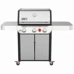 Vente flash ✨ Weber Genesis S-325s Acier Inoxydable - Gril à Gaz 🔥