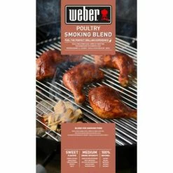 Tout neuf 🎁 Weber Chips De Volaille Fumées - Divers Grils ⋅ Camping 😍