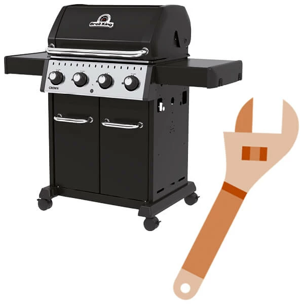Promo 👏 Broil King Crown 420 Avec Grille En Fonte 2 Monté - Gril à Gaz 👍 3 Promo 👏 Broil King Crown 420 Avec Grille En Fonte 2 Monté - Gril à Gaz 👍