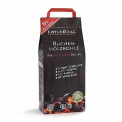 Meilleur prix ⭐ LotusGrill Charbon De Bois Hêtre 2.5kg LK-1000 - Divers Grils ⋅ Camping 😍