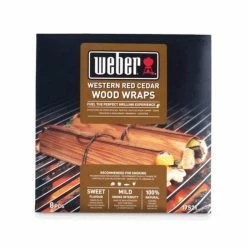 Offres 🤩 Weber Wood Wraps Bois De Cèdre 8 Pcs - Divers Grils ⋅ Camping ✨