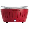 Nouveau ⌛ LotusGrill XL Rouge G435 - Gril Au Charbon De Bois ⭐